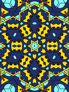 Preview wallpaper kaleidoscope, bright, pattern, abstraction