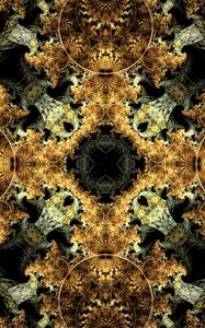 Preview wallpaper kaleidoscope, circles, pattern