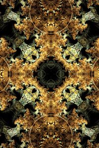 Preview wallpaper kaleidoscope, circles, pattern