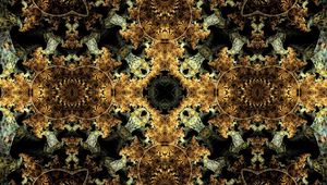 Preview wallpaper kaleidoscope, circles, pattern