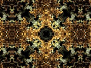 Preview wallpaper kaleidoscope, circles, pattern