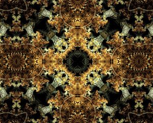 Preview wallpaper kaleidoscope, circles, pattern
