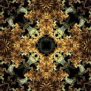 Preview wallpaper kaleidoscope, circles, pattern