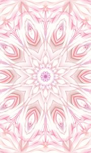 Preview wallpaper kaleidoscope, fractal, background, pink