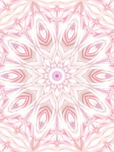 Preview wallpaper kaleidoscope, fractal, background, pink