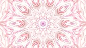 Preview wallpaper kaleidoscope, fractal, background, pink