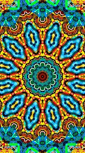 Preview wallpaper kaleidoscope, fractal, bright, colorful, background