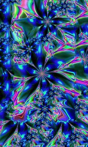 Preview wallpaper kaleidoscope, fractal, pattern, colorful, abstraction