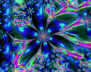 Preview wallpaper kaleidoscope, fractal, pattern, colorful, abstraction