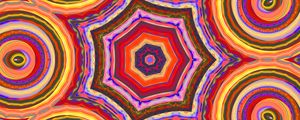 Preview wallpaper kaleidoscope, fractal, pattern, shapes, abstraction