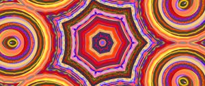 Preview wallpaper kaleidoscope, fractal, pattern, shapes, abstraction