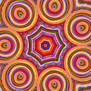Preview wallpaper kaleidoscope, fractal, pattern, shapes, abstraction