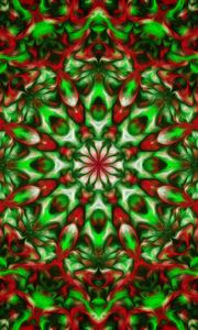 Preview wallpaper kaleidoscope, fractal, shapes, abstraction, pattern