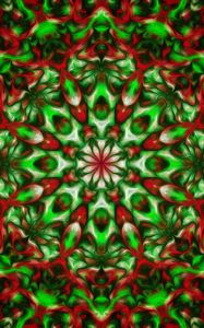 Preview wallpaper kaleidoscope, fractal, shapes, abstraction, pattern