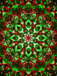 Preview wallpaper kaleidoscope, fractal, shapes, abstraction, pattern