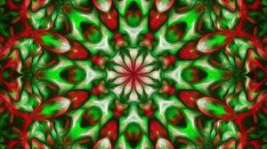 Preview wallpaper kaleidoscope, fractal, shapes, abstraction, pattern