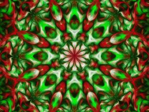 Preview wallpaper kaleidoscope, fractal, shapes, abstraction, pattern