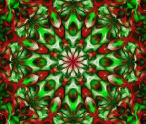 Preview wallpaper kaleidoscope, fractal, shapes, abstraction, pattern