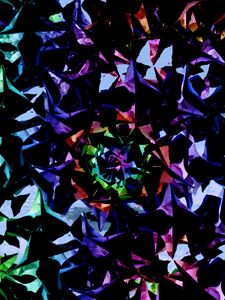 Preview wallpaper kaleidoscope, fragments, colorful