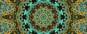 Preview wallpaper kaleidoscope, lines, shapes, abstraction, fractal