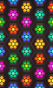 Preview wallpaper kaleidoscope, mosaic, patterns, colorful