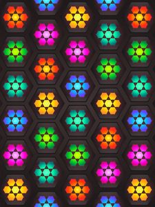 Preview wallpaper kaleidoscope, mosaic, patterns, colorful