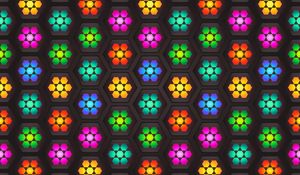 Preview wallpaper kaleidoscope, mosaic, patterns, colorful