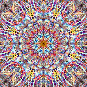 Preview wallpaper kaleidoscope, pattern, abstraction, colorful
