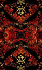 Preview wallpaper kaleidoscope, pattern, dark