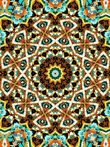 Preview wallpaper kaleidoscope, pattern, fractal, abstraction