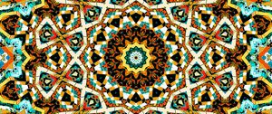 Preview wallpaper kaleidoscope, pattern, fractal, abstraction