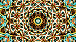 Preview wallpaper kaleidoscope, pattern, fractal, abstraction