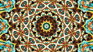Preview wallpaper kaleidoscope, pattern, fractal, abstraction