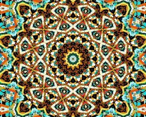 Preview wallpaper kaleidoscope, pattern, fractal, abstraction