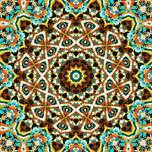 Preview wallpaper kaleidoscope, pattern, fractal, abstraction