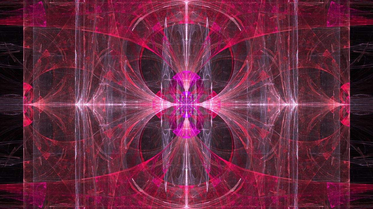 Wallpaper kaleidoscope, pattern, pink, abstraction
