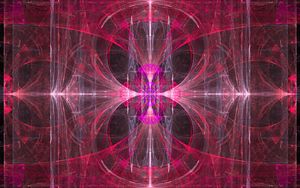 Preview wallpaper kaleidoscope, pattern, pink, abstraction