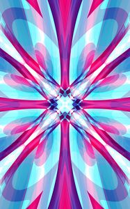 Preview wallpaper kaleidoscope, pattern, rays, shapes, abstraction