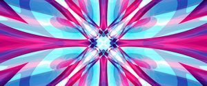 Preview wallpaper kaleidoscope, pattern, rays, shapes, abstraction