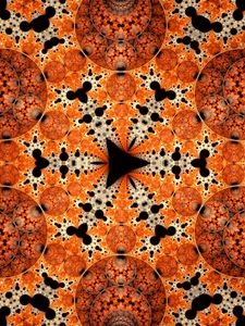Preview wallpaper kaleidoscope, pattern, round