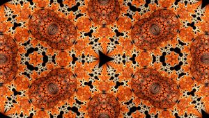 Preview wallpaper kaleidoscope, pattern, round