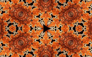 Preview wallpaper kaleidoscope, pattern, round
