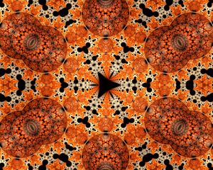 Preview wallpaper kaleidoscope, pattern, round