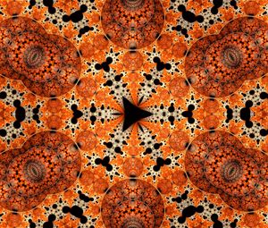 Preview wallpaper kaleidoscope, pattern, round