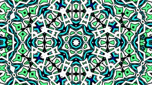 Preview wallpaper kaleidoscope, pattern, shapes, abstraction, bright