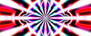 Preview wallpaper kaleidoscope, pattern, shapes, glow, abstraction