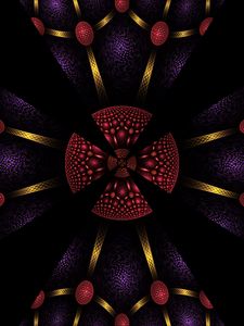 Preview wallpaper kaleidoscope, patterns, colorful, shape