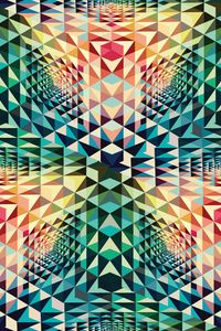 Preview wallpaper kaleidoscope, patterns, colorful, shape
