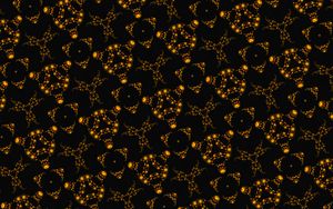 Preview wallpaper kaleidoscope, patterns, glitter, pattern