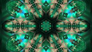 Preview wallpaper kaleidoscope, patterns, shadow, pattern, shape